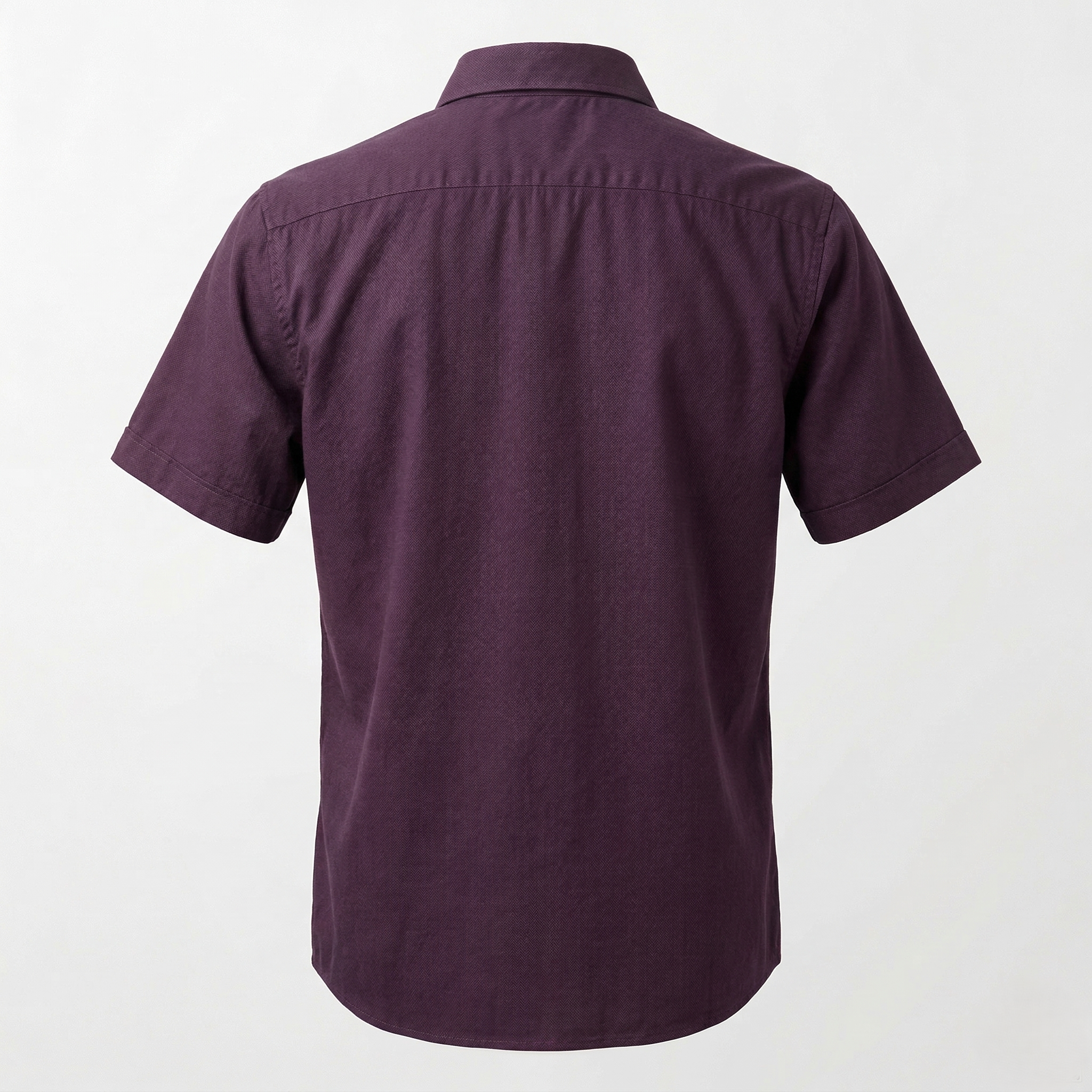 Deep Plum Cotton Shirt
