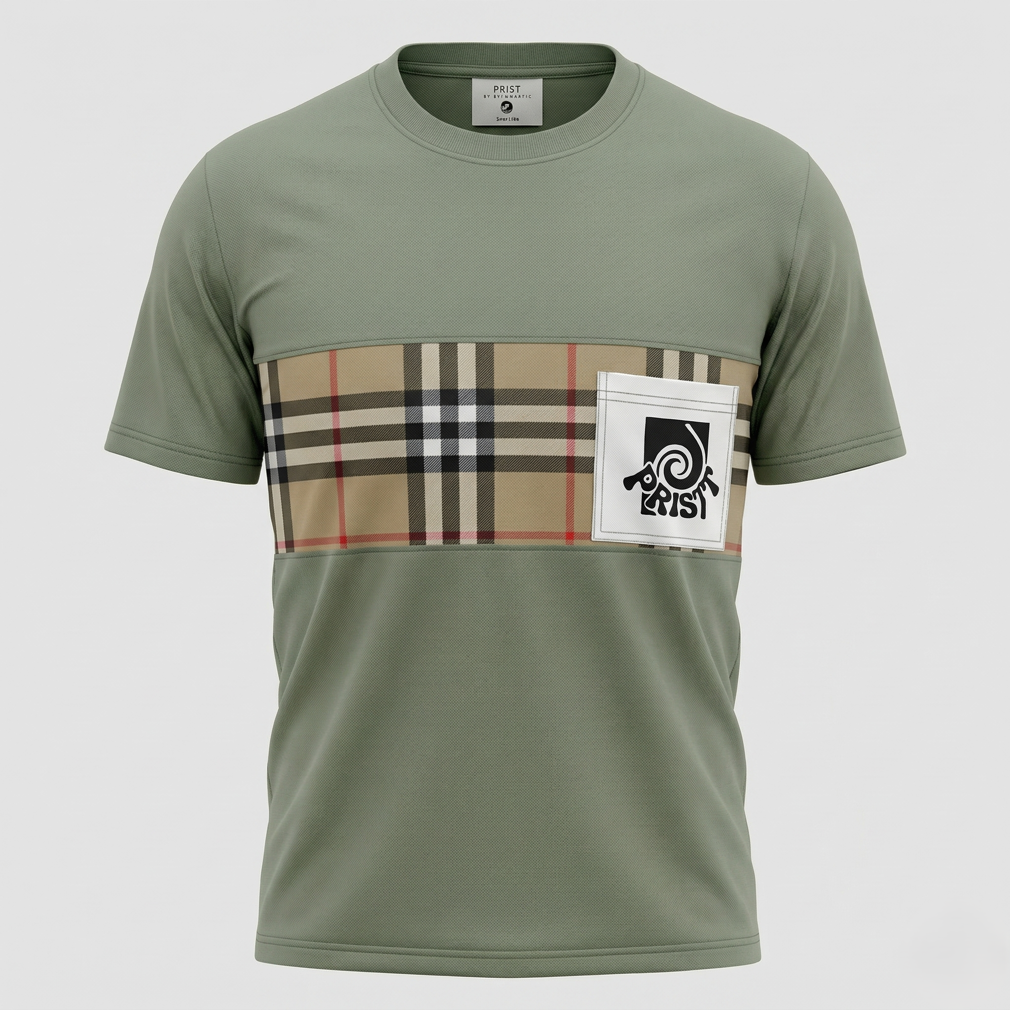 The Signature Pocket” Cotton T-Shirt