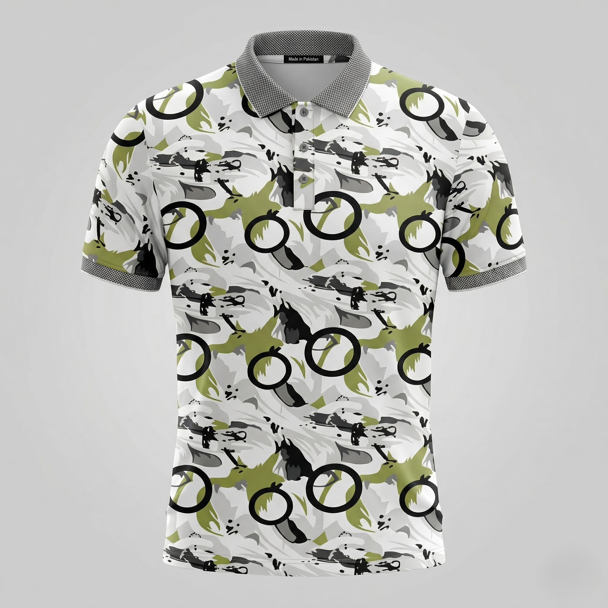 White Color Blast Cotton T-Shirt