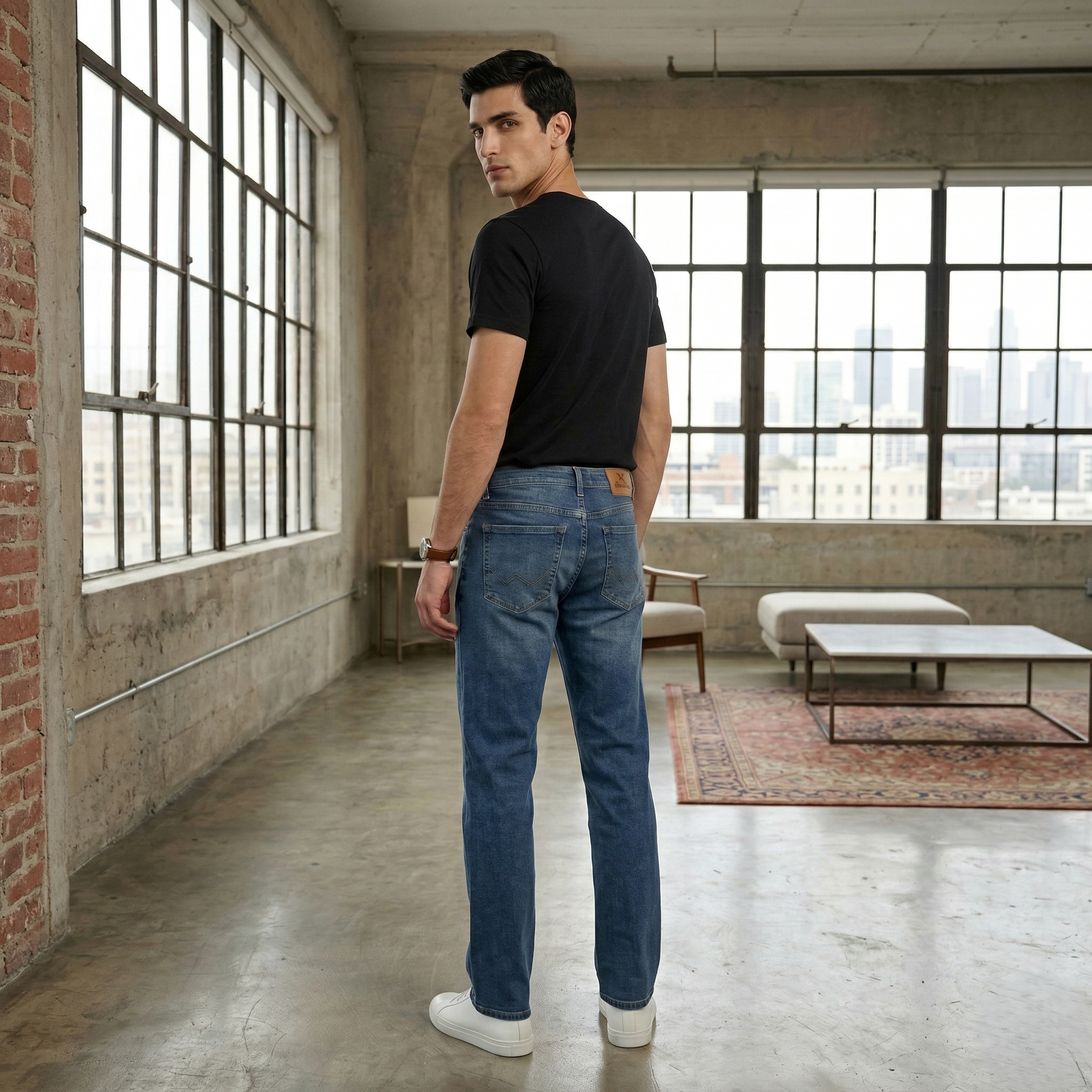 Classic Blue Denim Jeans