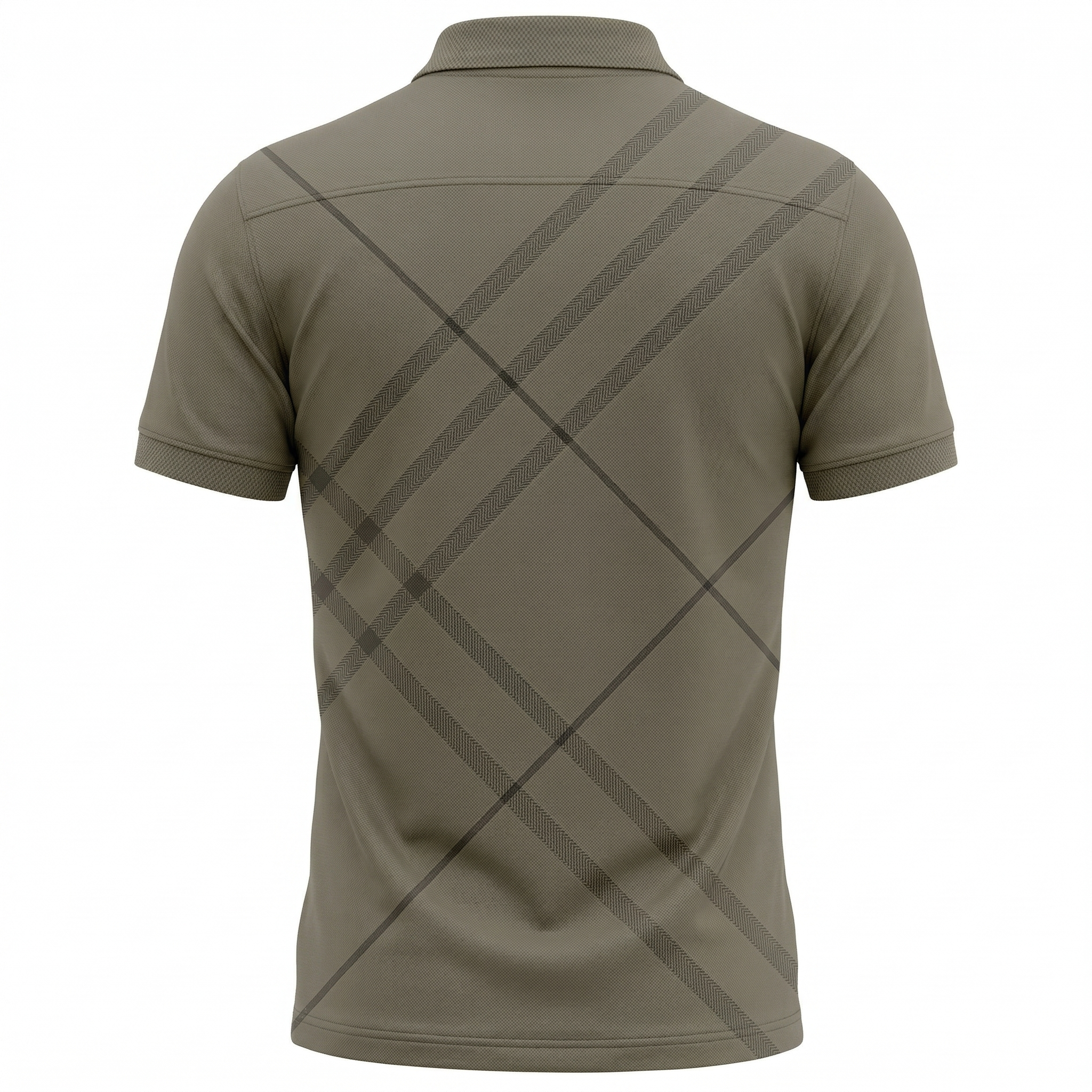 Modern Geometric Polo T-Shirt