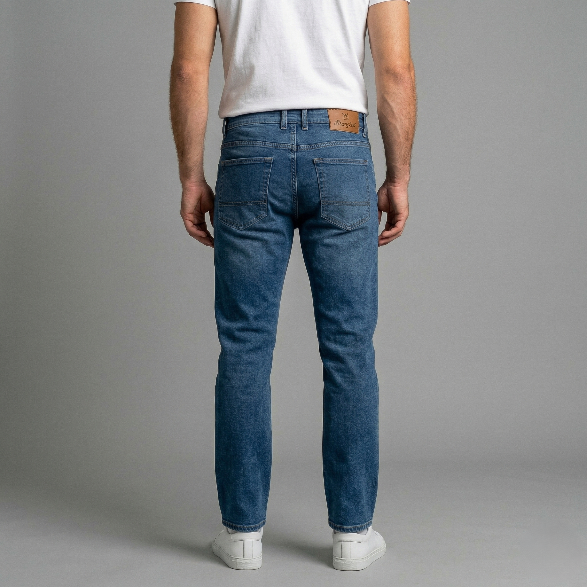 Blue Wash Denim Jeans