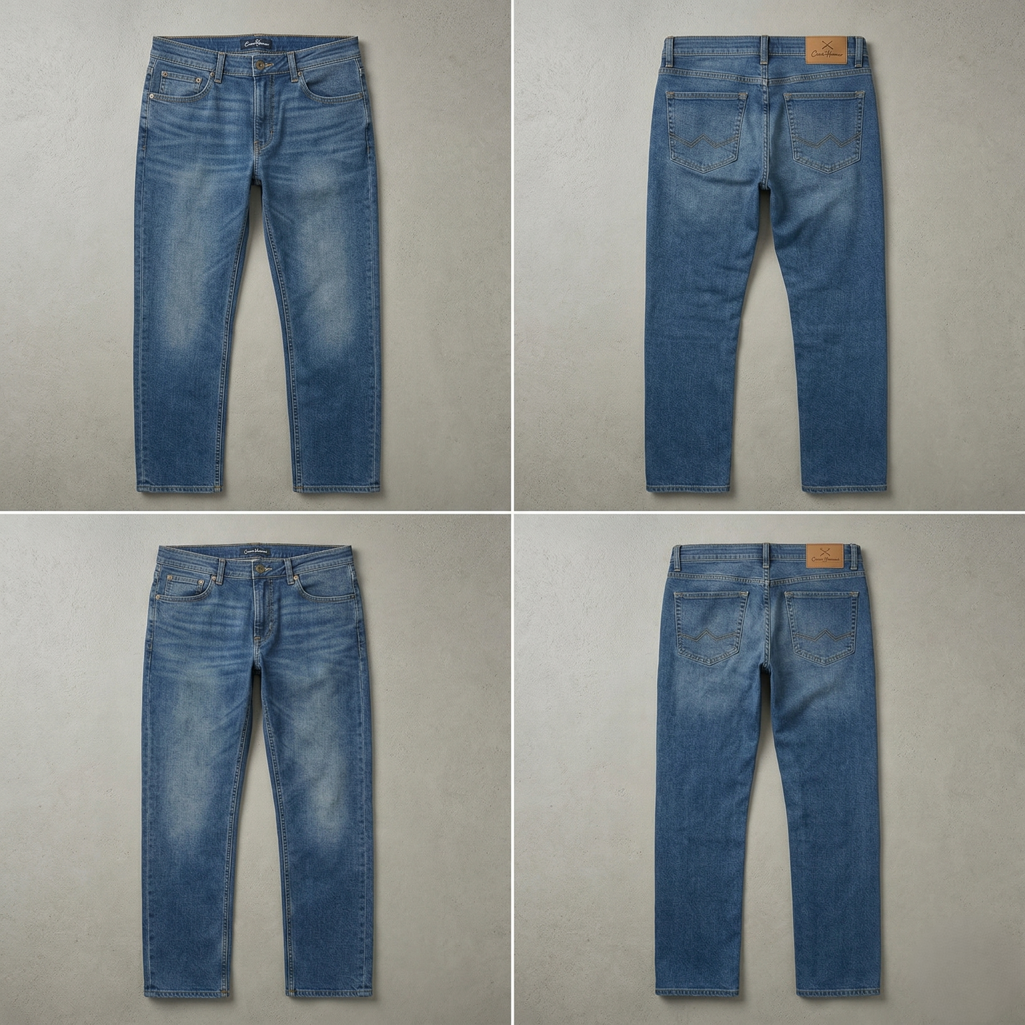 Classic Blue Denim Jeans
