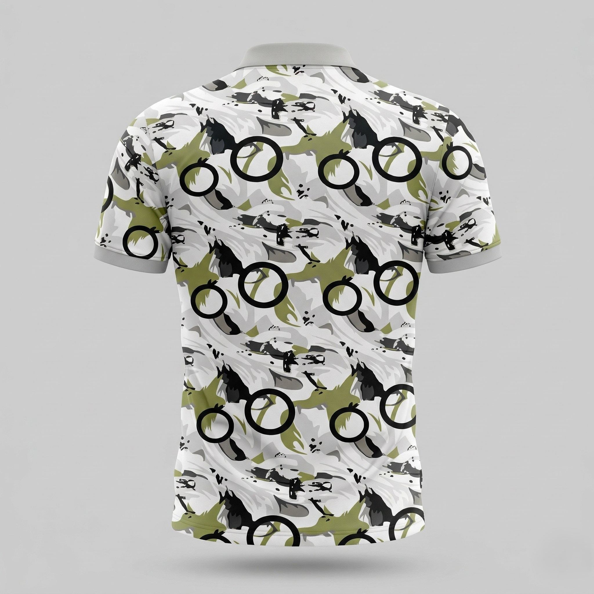 White Color Blast Cotton T-Shirt