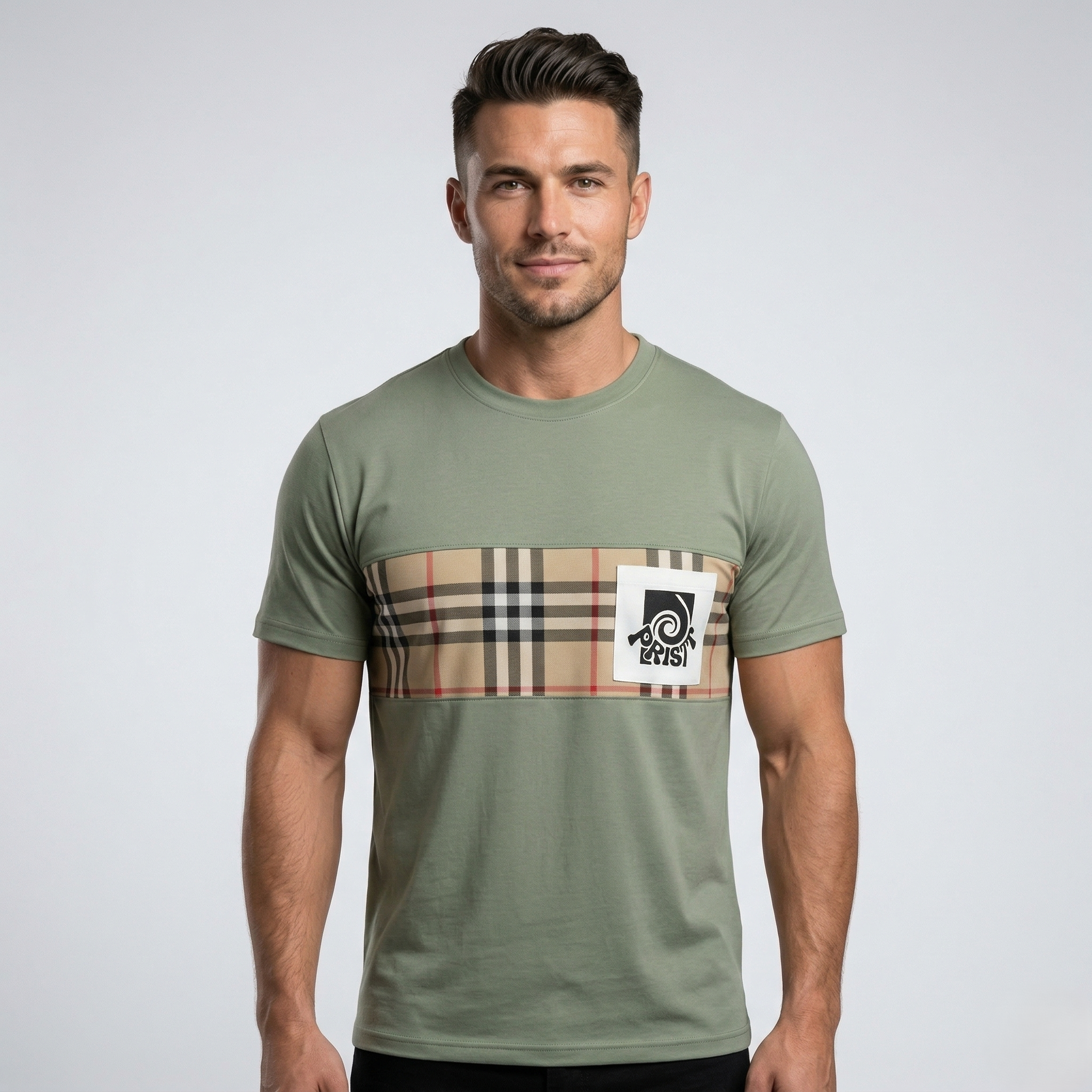 The Signature Pocket” Cotton T-Shirt