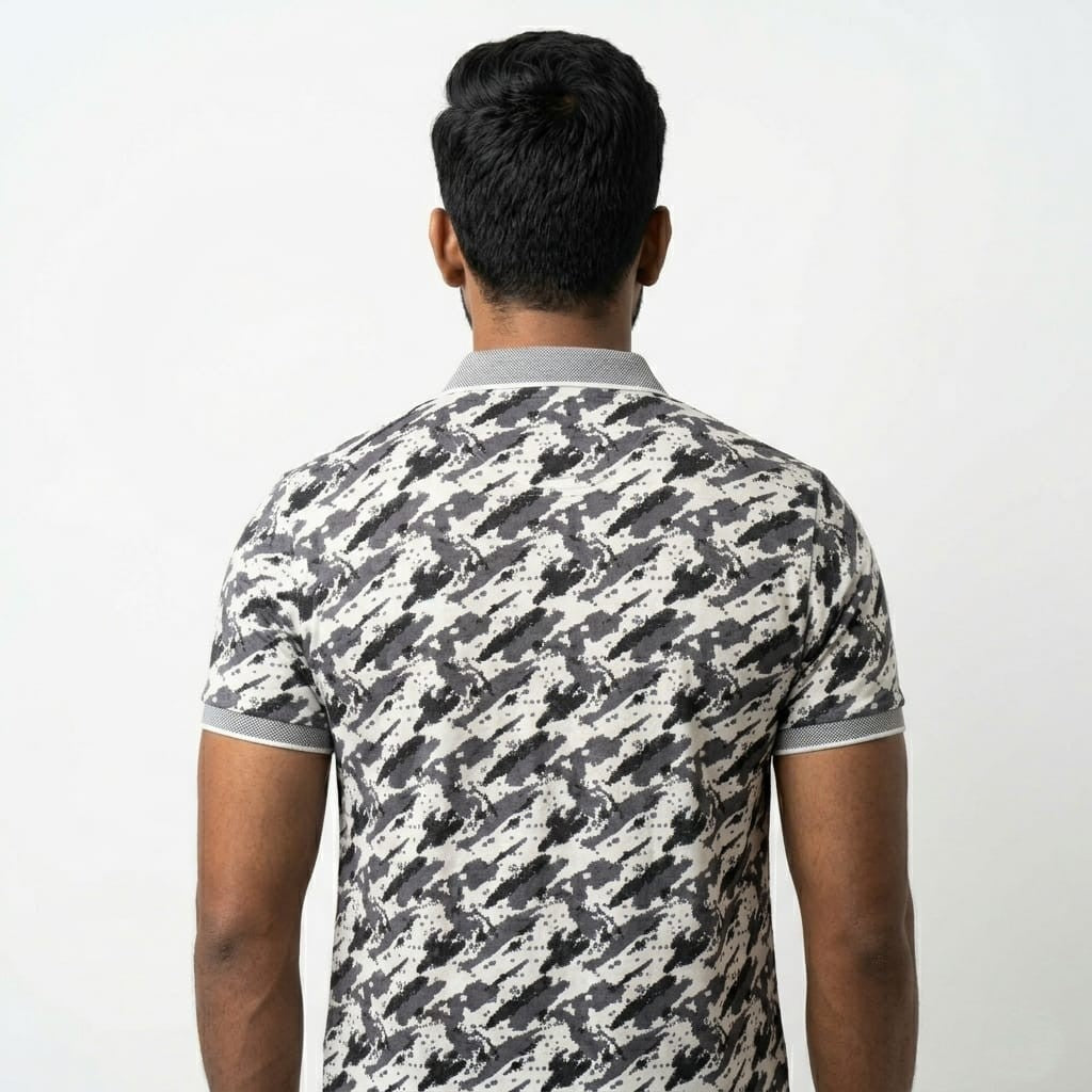 White & Green Color Blast Cotton